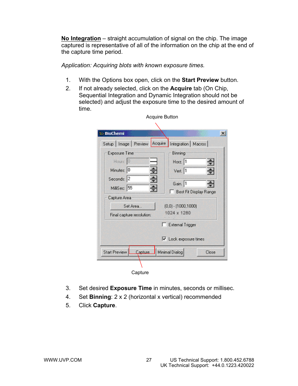 UVP BioChemi System with EpiChemi II Darkroom User Manual | Page 27 / 38