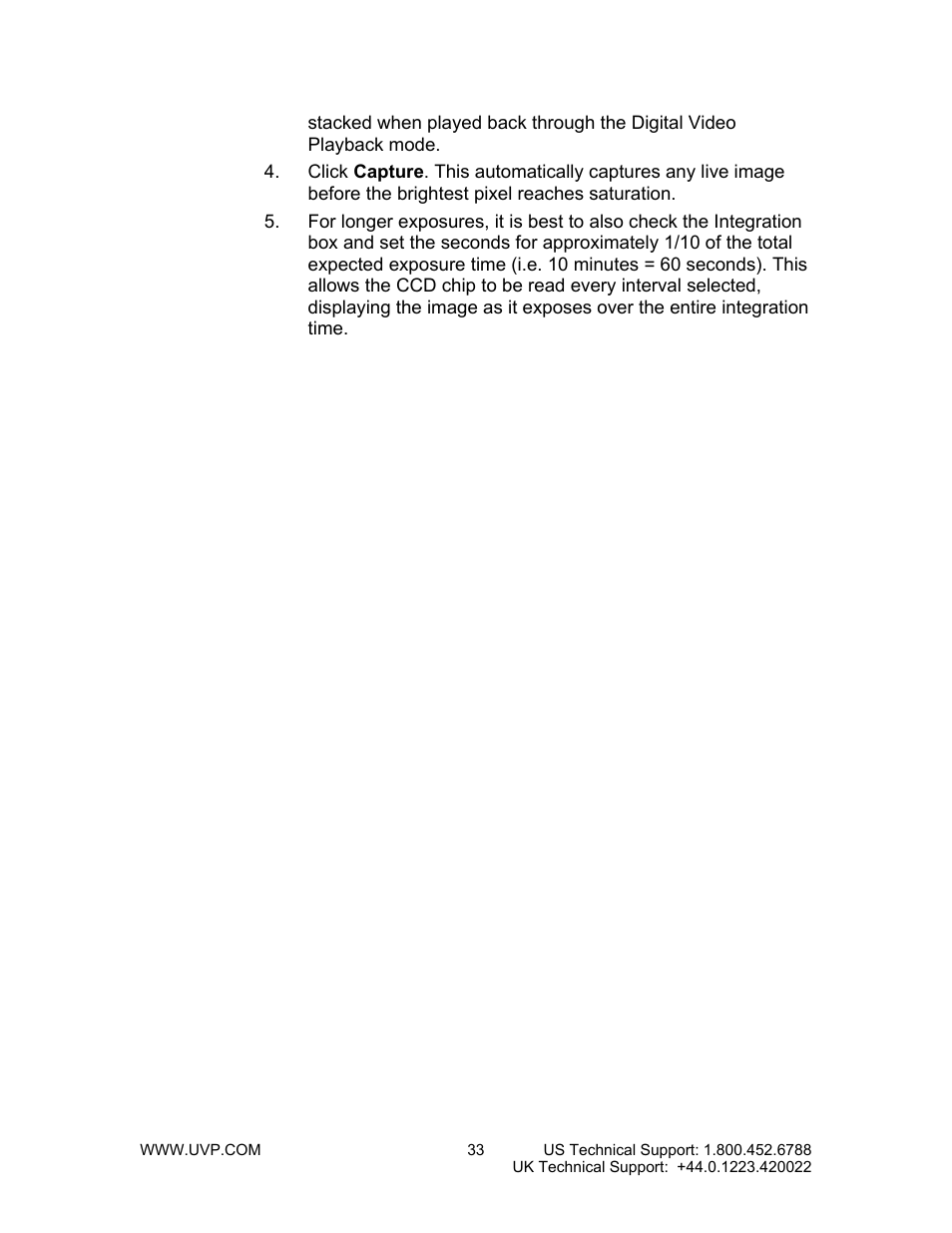 UVP BioChemi System with EpiChemi II Darkroom User Manual | Page 33 / 38