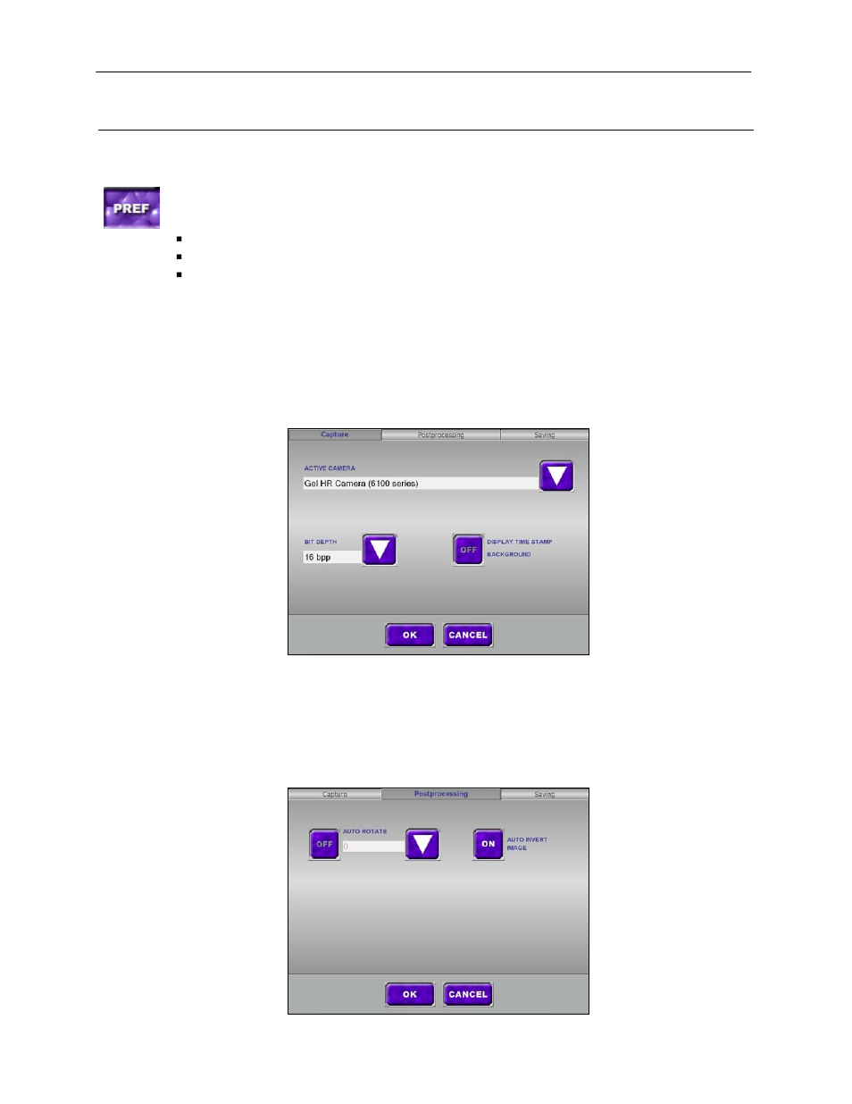 Touch screen interface, Setting user preferences on the ts software | UVP BioDoc-It System User Manual | Page 12 / 18