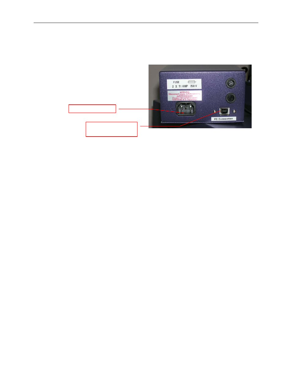 UVP GelCam 310 Camera User Manual | Page 5 / 8