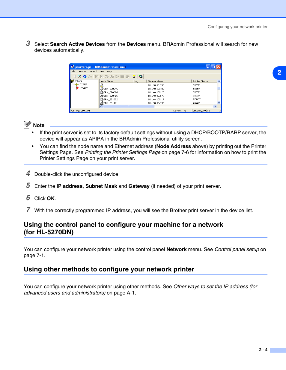 Brother HL-5270DN User Manual | Page 17 / 68