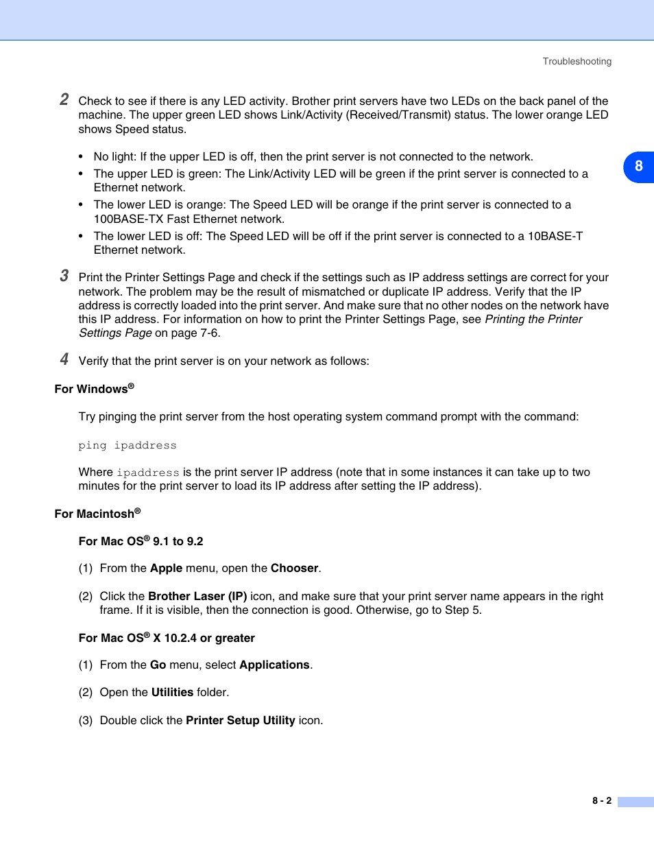 Brother HL-5270DN User Manual | Page 50 / 68