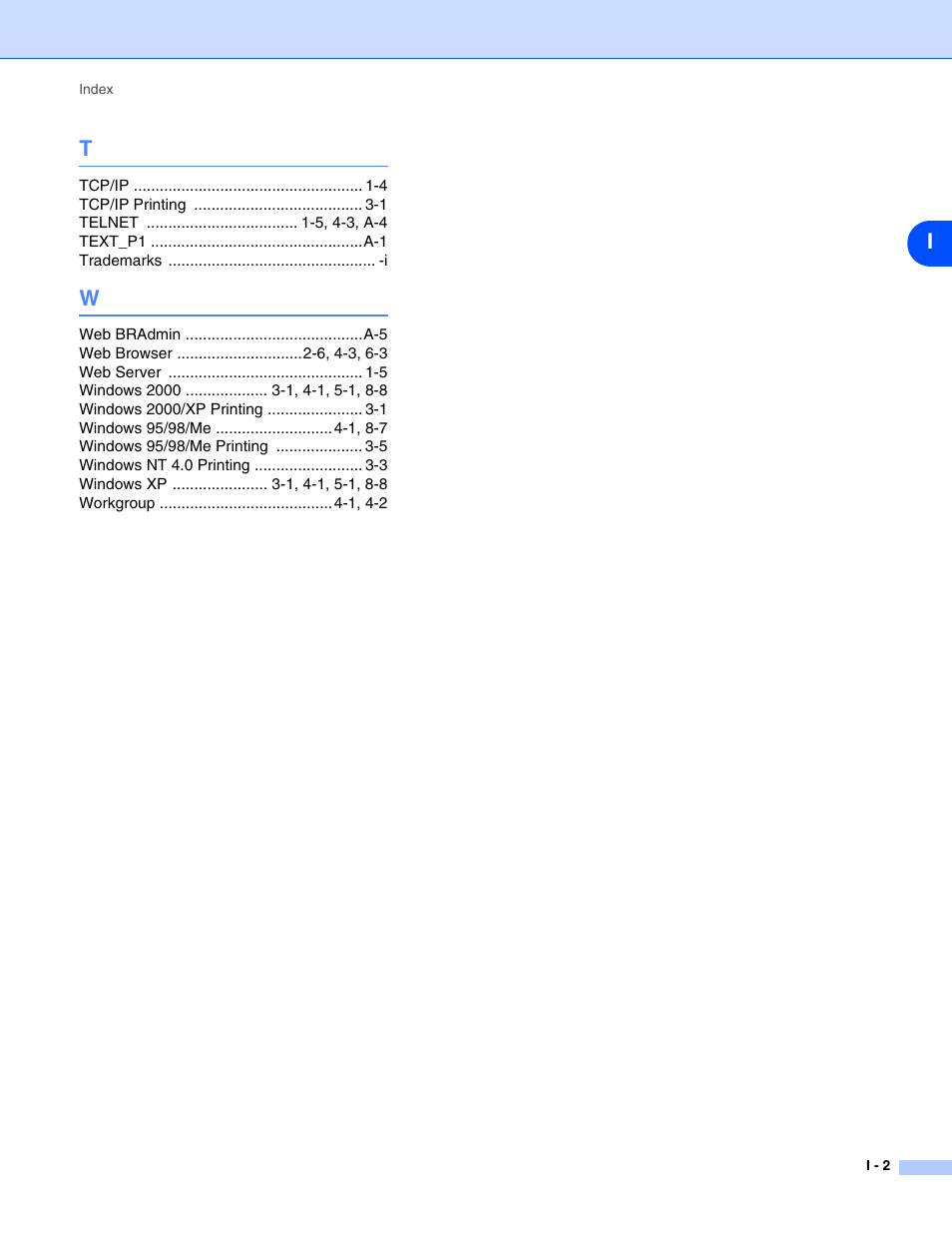 Brother HL-5270DN User Manual | Page 68 / 68