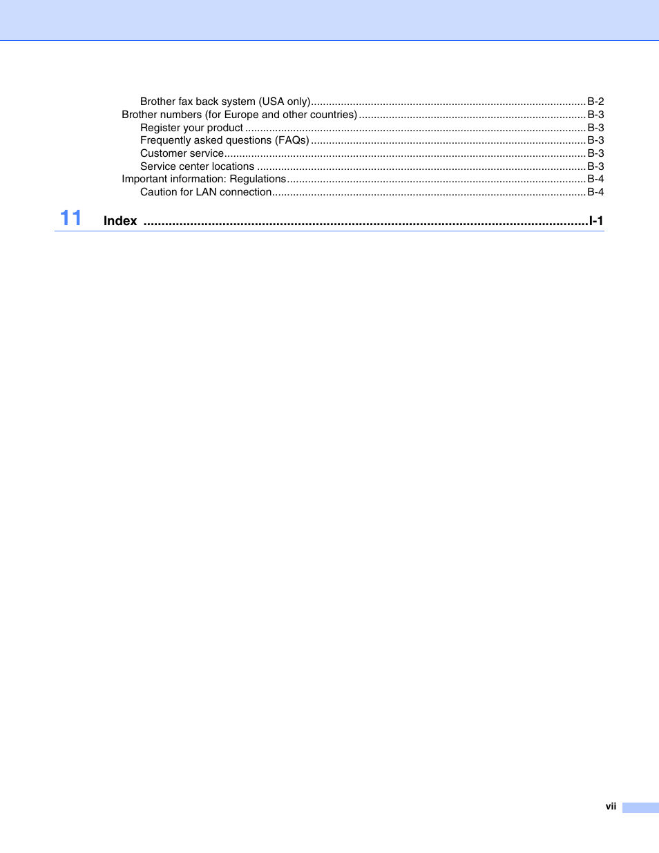 Brother HL-5270DN User Manual | Page 8 / 68