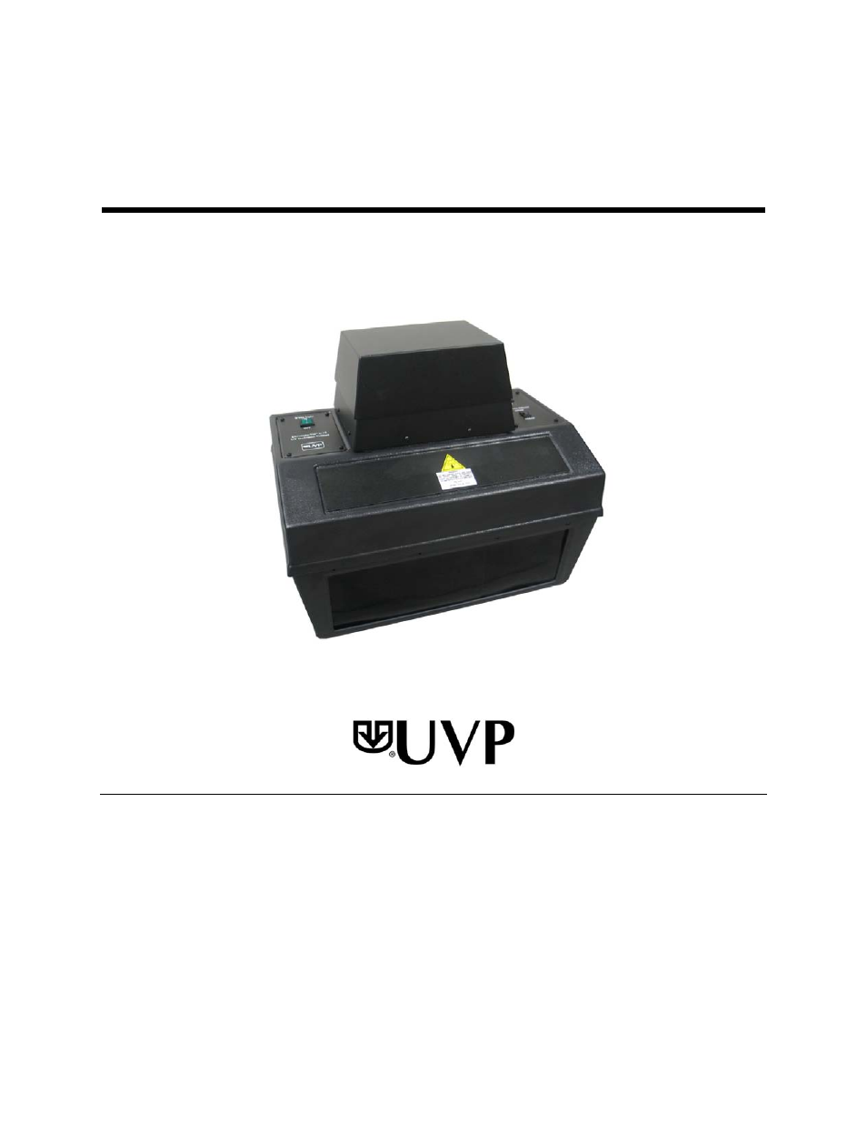 UVP ChromaDoc-It Imaging System User Manual | 10 pages