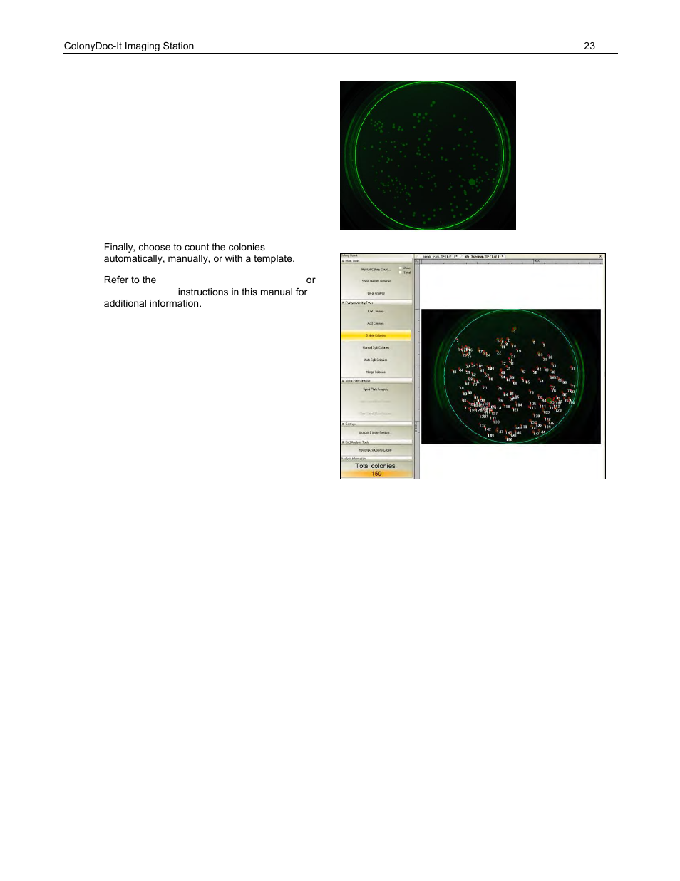 UVP ColonyDoc-It Imaging Station User Manual | Page 23 / 48