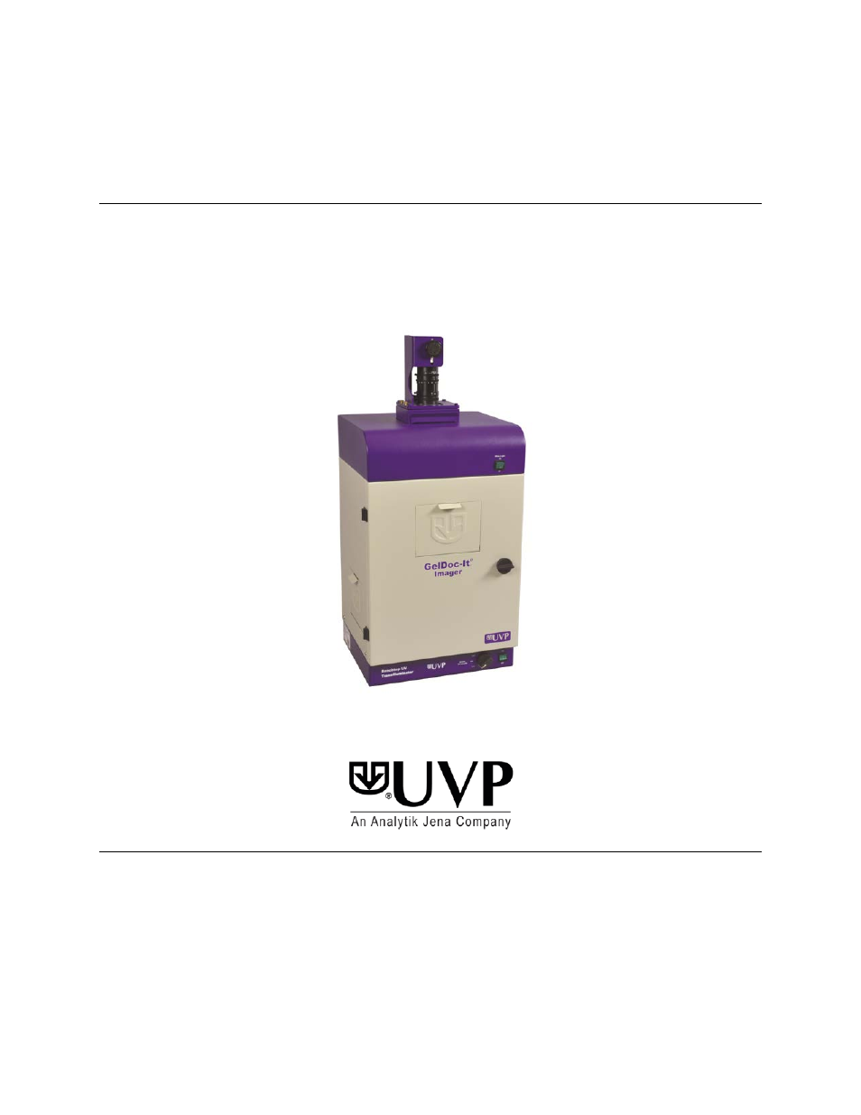 UVP GelDoc-Ite Imager User Manual | 12 pages