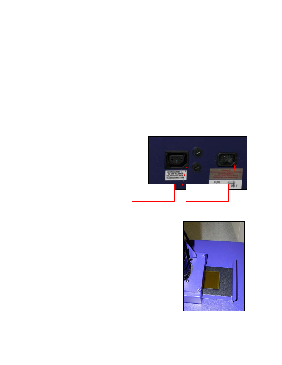 Setup instructions, Components, Connecting the power cables | Installing the emission filter | UVP GelDoc-Ite Imager User Manual | Page 6 / 12