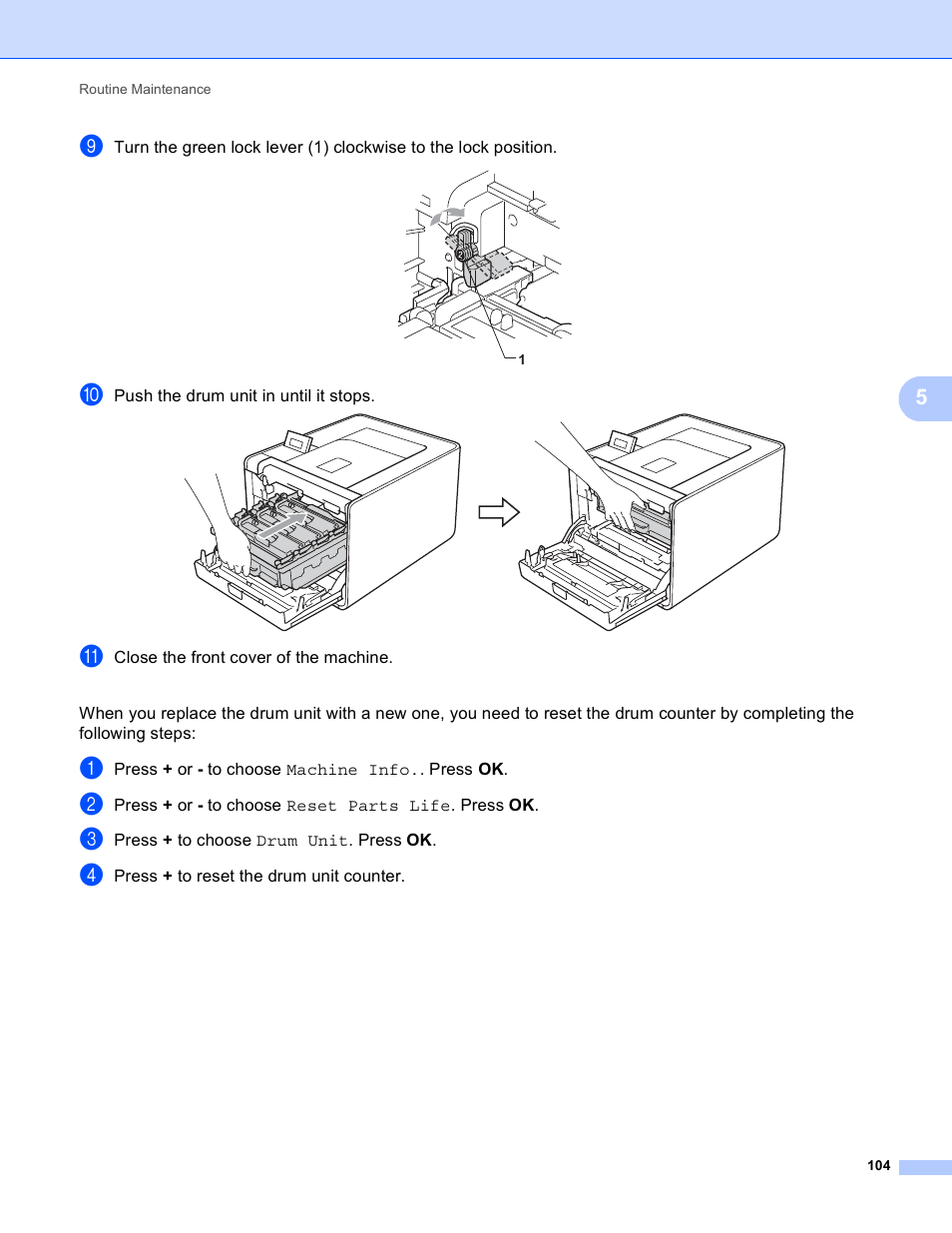 Brother HL 4150CDN User Manual | Page 110 / 199