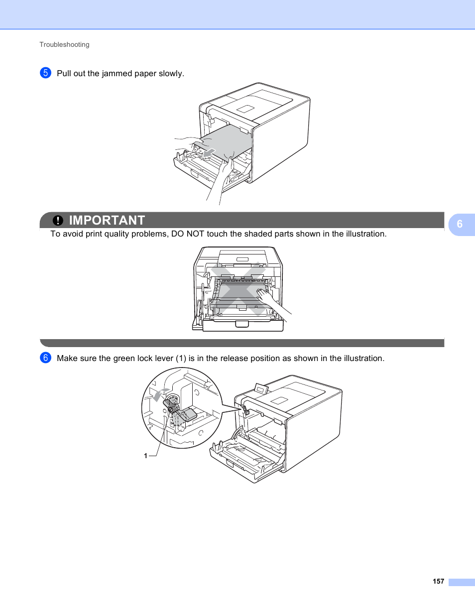 Important | Brother HL 4150CDN User Manual | Page 163 / 199