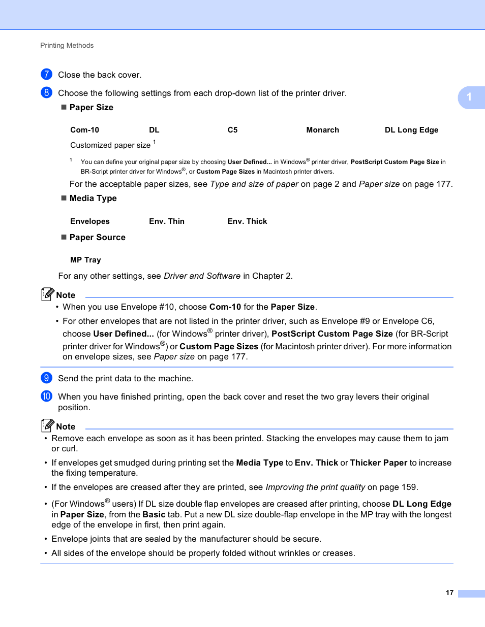 Brother HL 4150CDN User Manual | Page 23 / 199