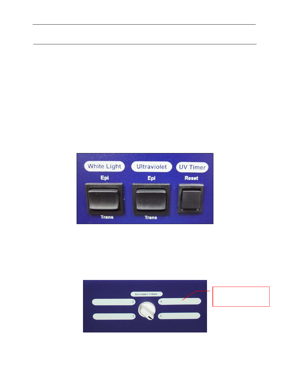 Using the system, Powering up the system, Using the filters | Powering up the system using the filters | UVP ChemiDoc-It 2 Imagers User Manual | Page 15 / 21