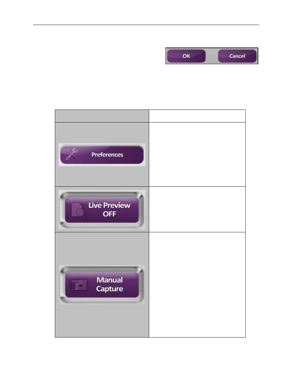 Identifying the touch screen buttons and functions | UVP ChemiDoc-It TS2 Imagers User Manual | Page 18 / 25
