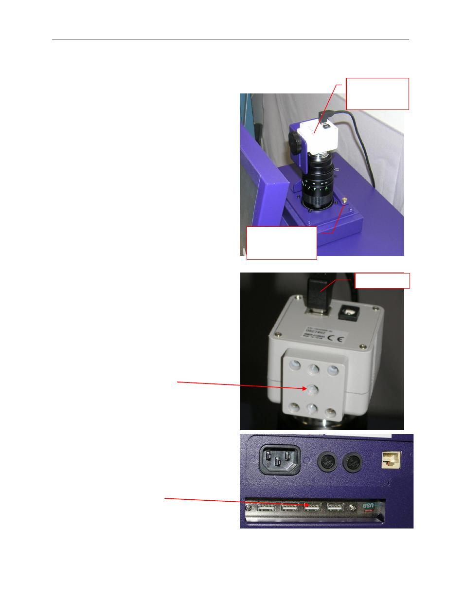 Camera set-up manual lens configuration | UVP GelDoc-It TS Imaging System User Manual | Page 6 / 14
