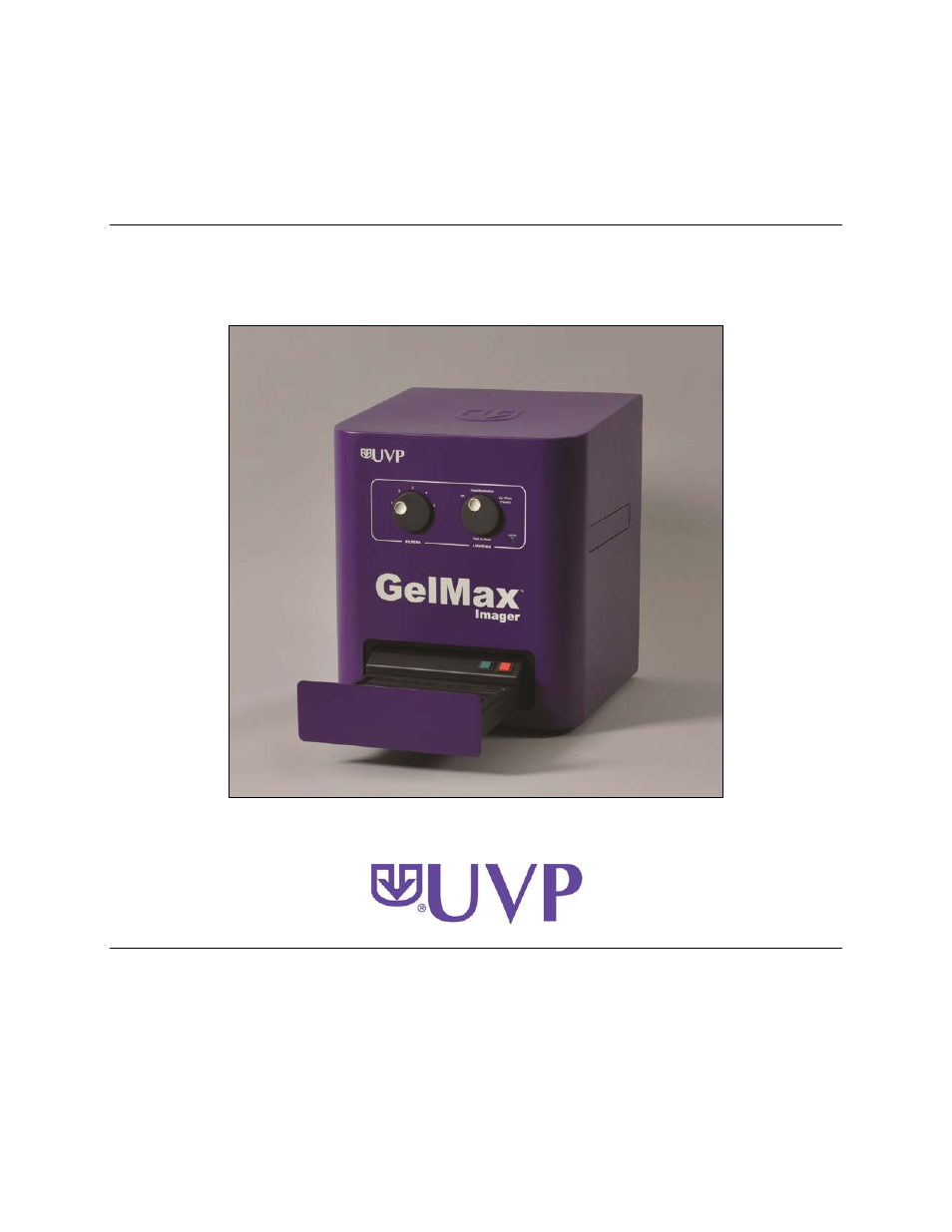 UVP GelMax Imager User Manual | 12 pages