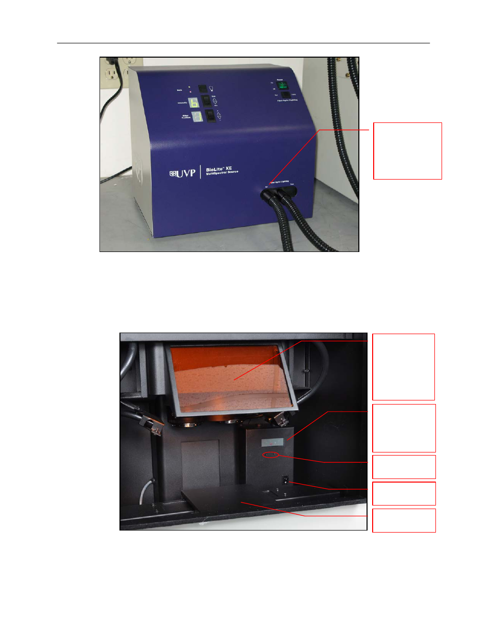 Platform stage/warming plate | UVP iBox Explorer Imaging Microscope User Manual | Page 12 / 21