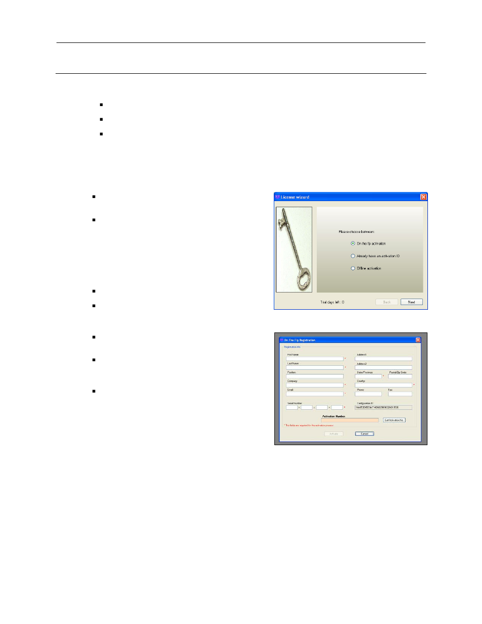 Installation, Installing the software, Registering the software | Installing the software registering the software | UVP iBox Explorer Imaging Microscope User Manual | Page 7 / 21