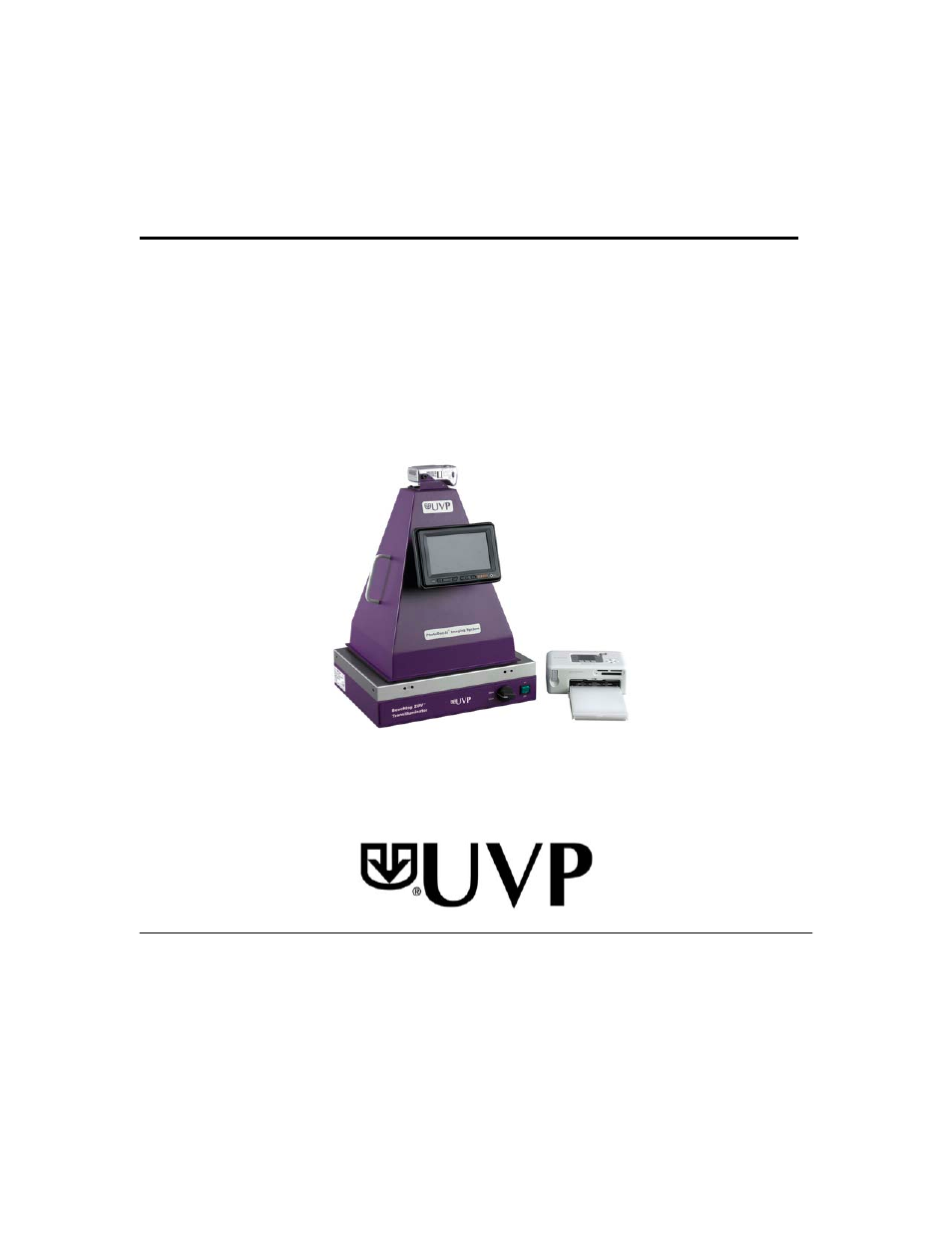 UVP LCD Screen User Manual | 4 pages