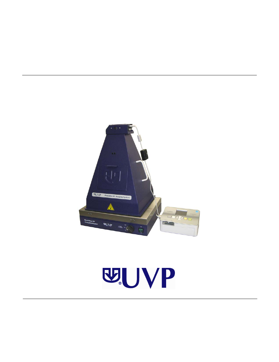 UVP PhotoDoc-It Imaging System User Manual | 10 pages