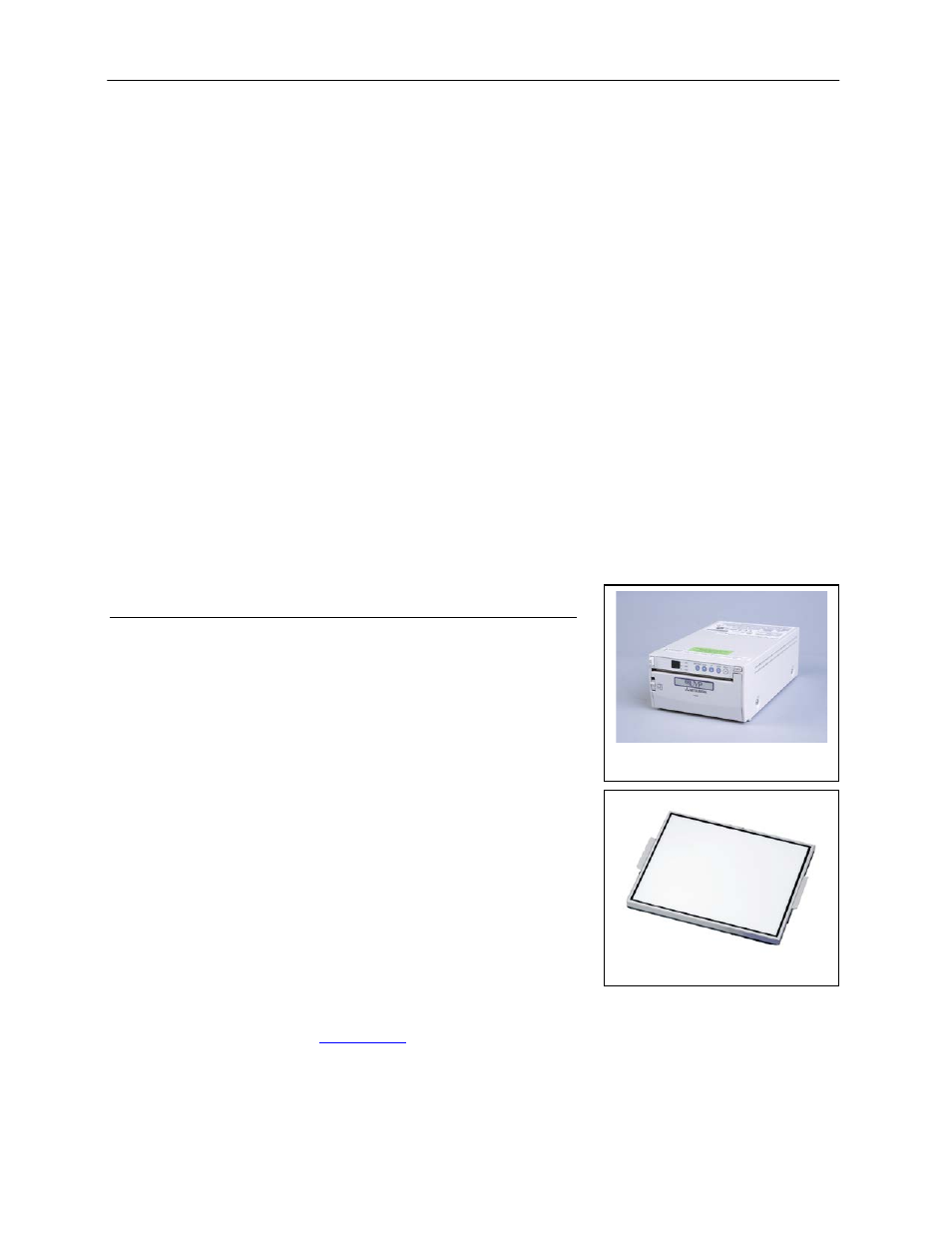 Transilluminator, Lcd touch screen, Focus target | Removable usb stick, Optional equipment | UVP VisiDoc-It Imaging System User Manual | Page 5 / 16