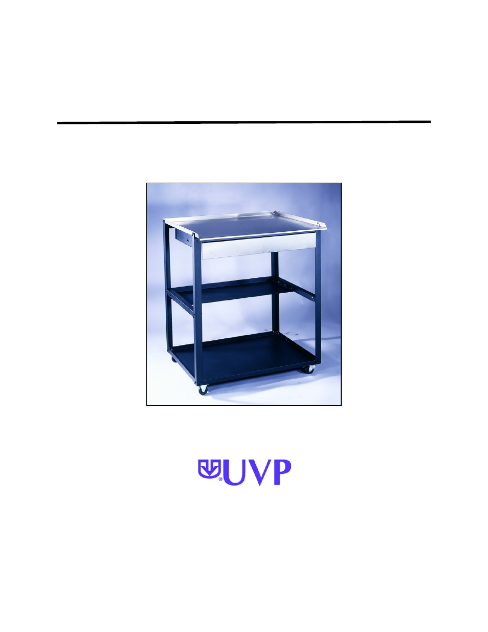 UVP Lab Table User Manual | 2 pages