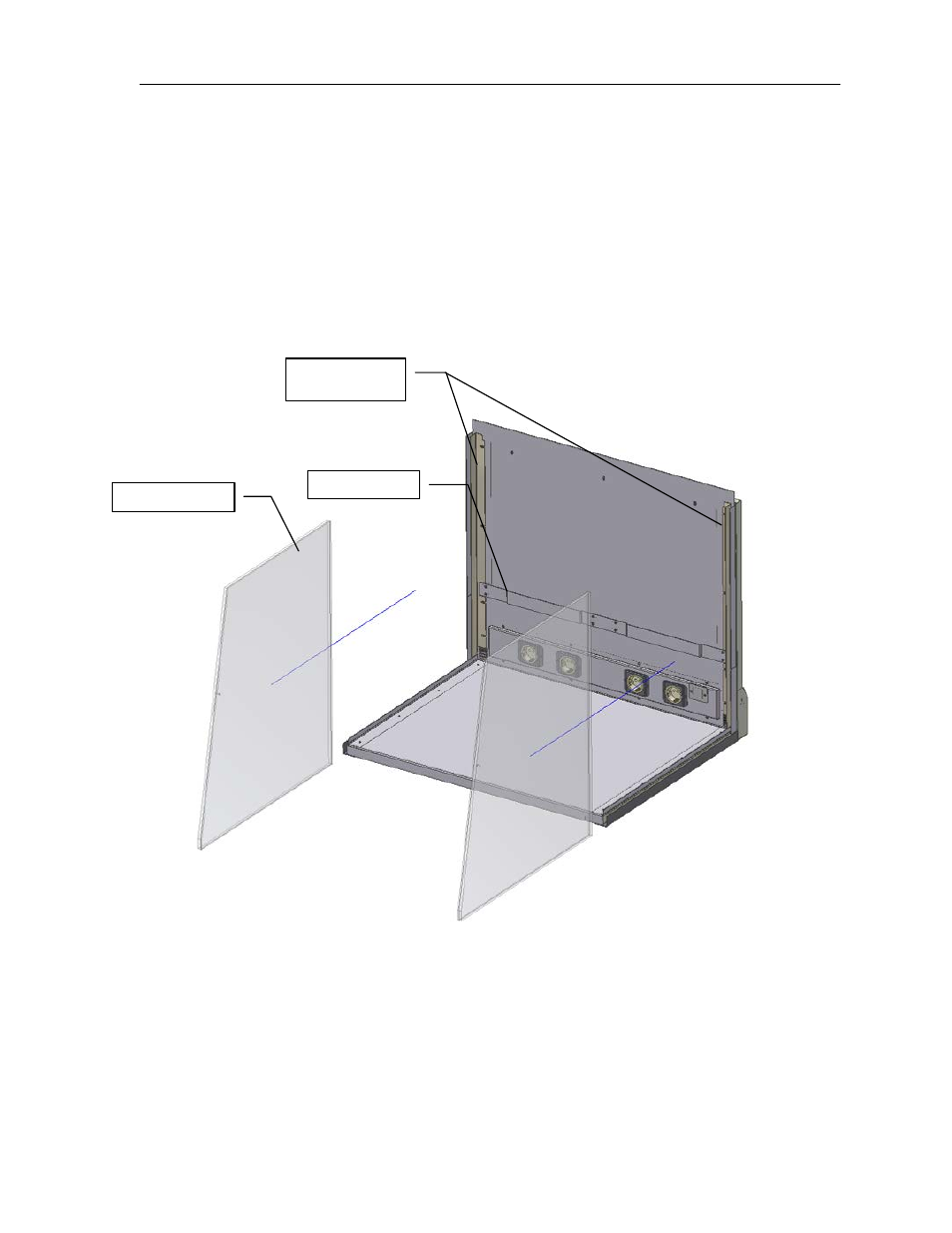 Makrolon, Panel assembly | UVP HEPA/UV PCR Systems User Manual | Page 6 / 16