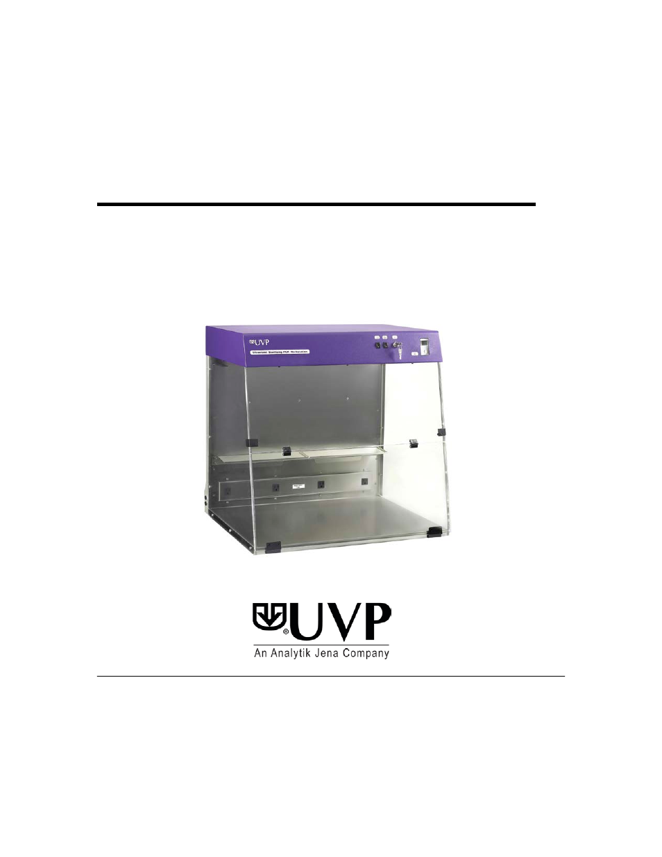 UVP Ultraviolet PCR User Manual | 14 pages