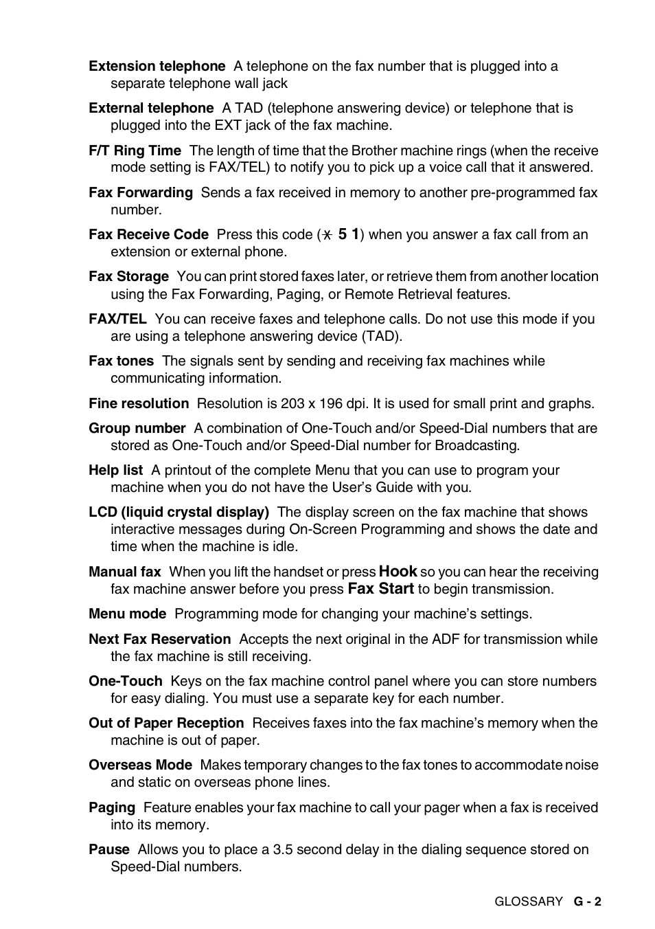 Brother FAX-565 User Manual | Page 108 / 119