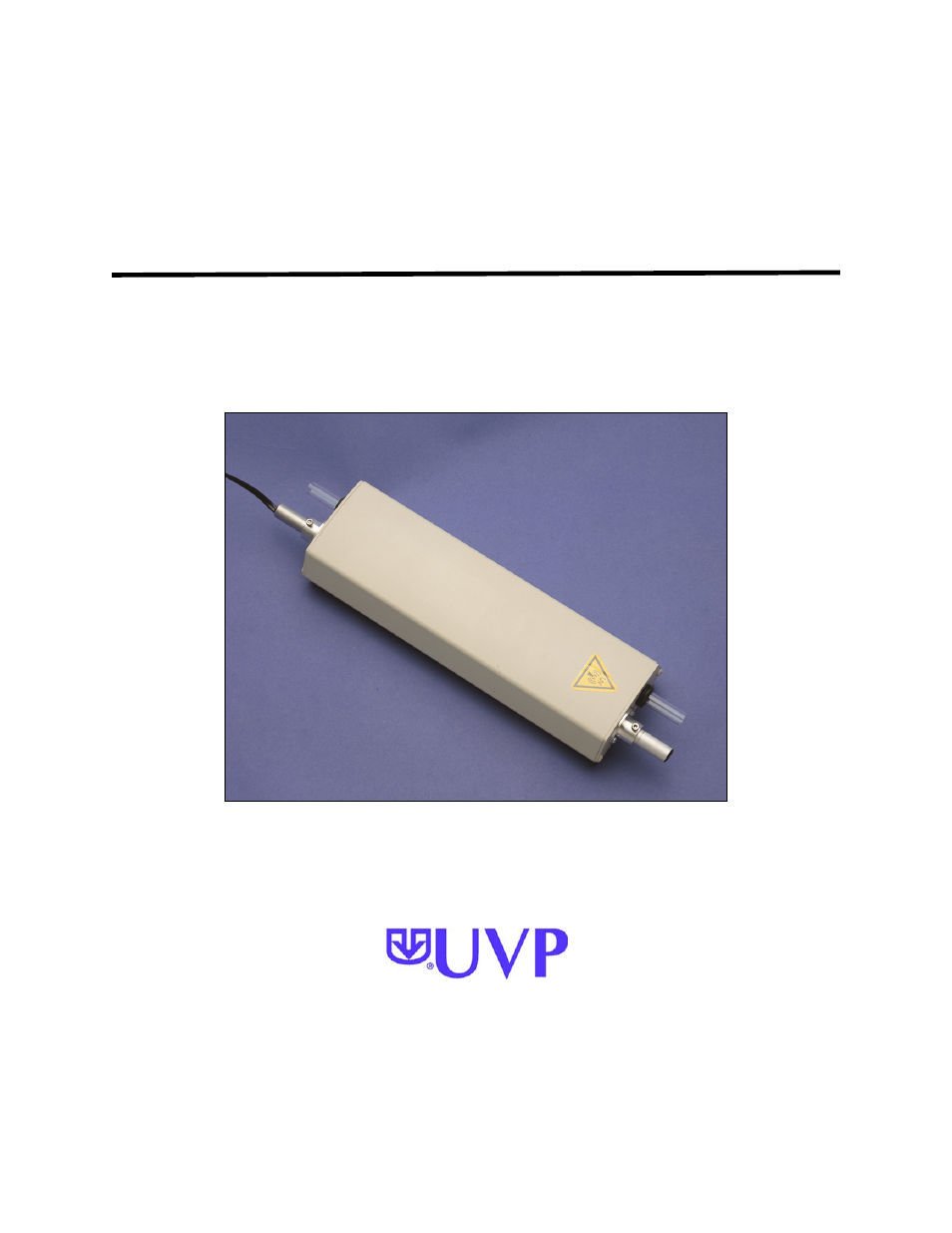 UVP Stable Ozone Generators User Manual | 6 pages