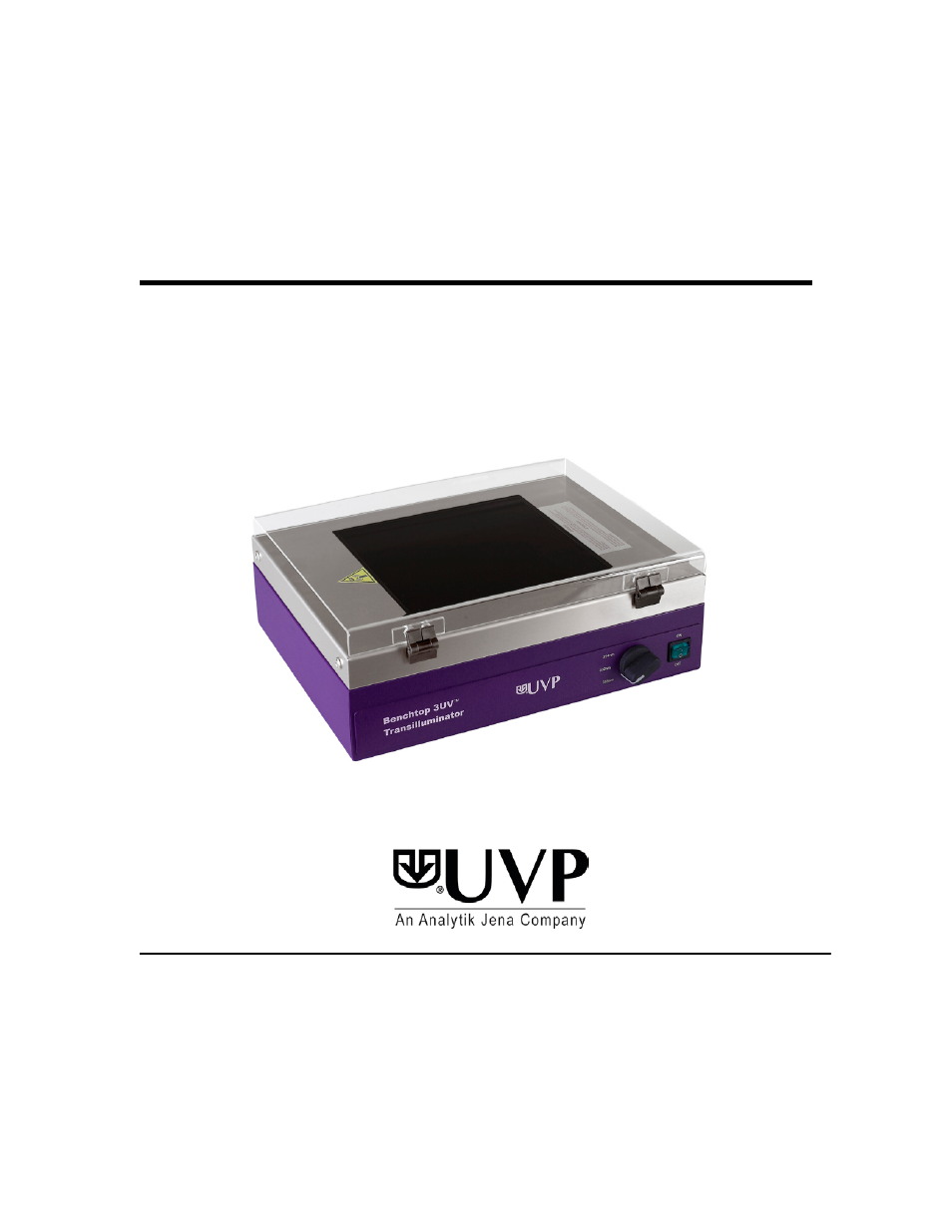 UVP Benchtop UV Transilluminators User Manual | 7 pages