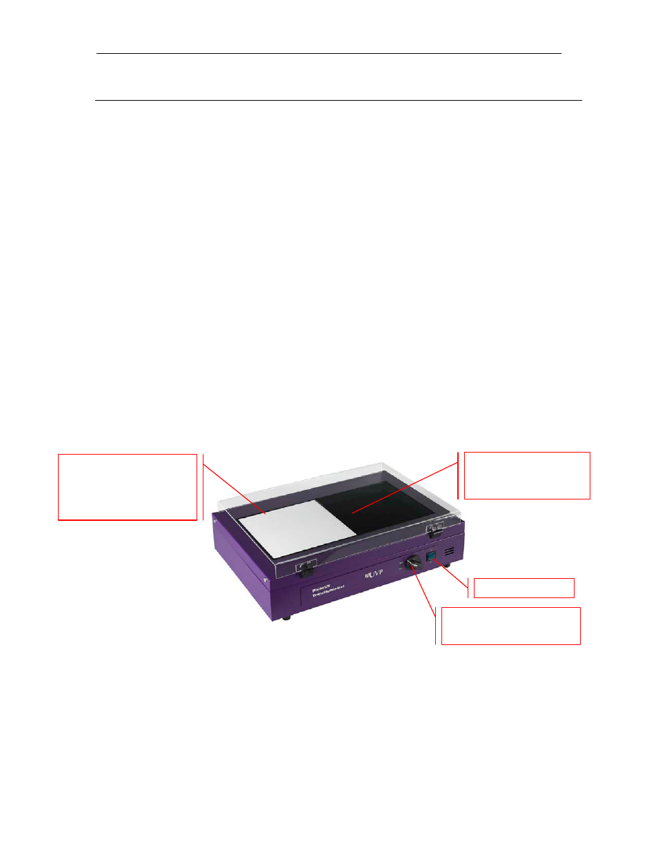 Introduction | UVP White/UV Transilluminators User Manual | Page 2 / 5