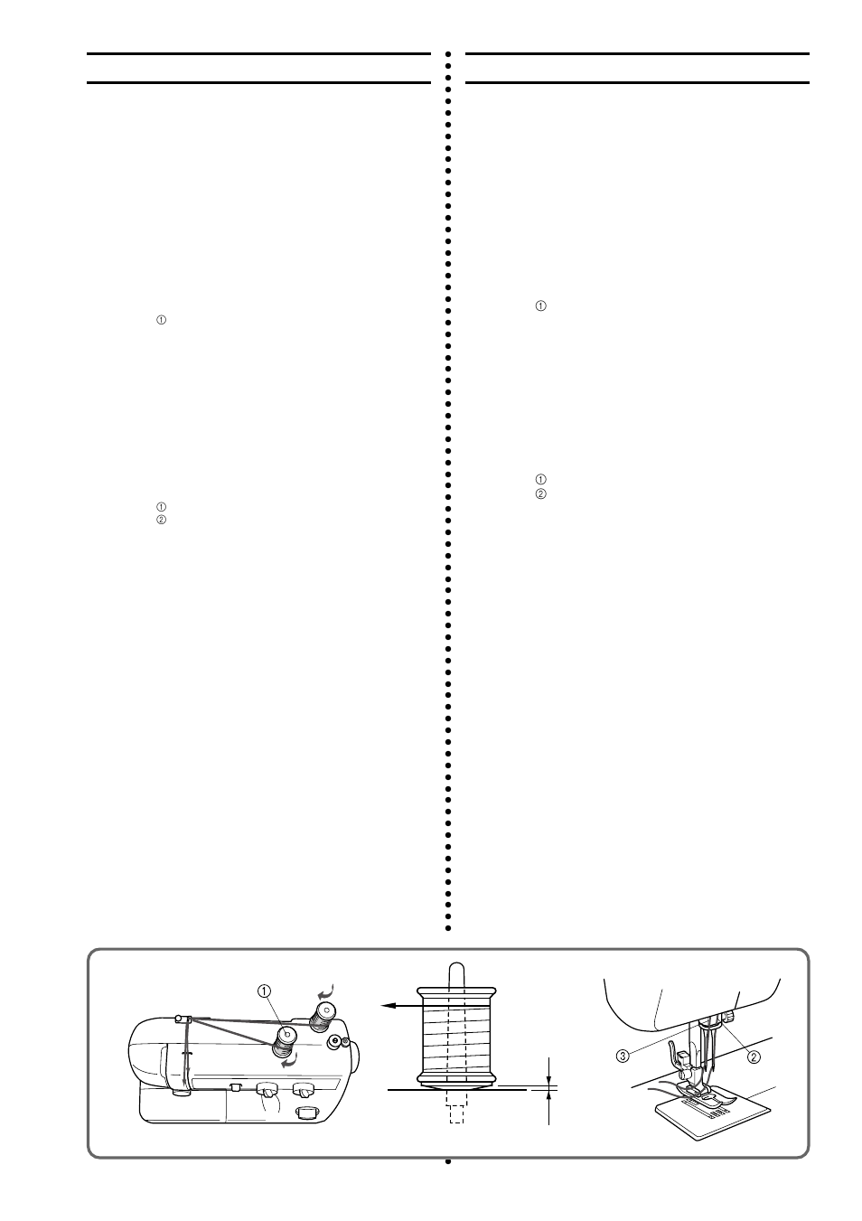 Costura con aguja doble, Costura com agulha dupla | Brother LS-1717 User Manual | Page 30 / 82