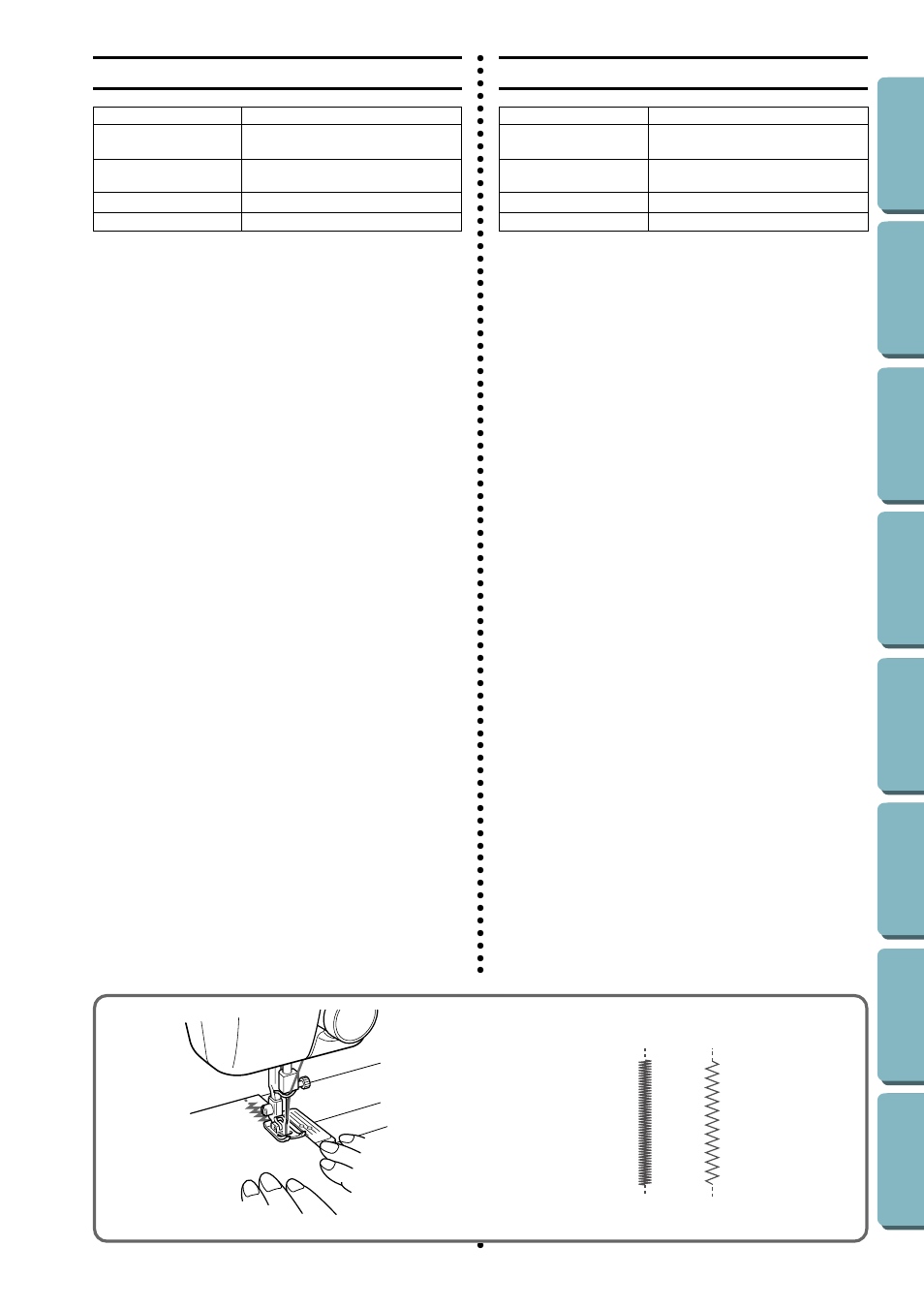 Zigzag stitching, Point zigzag | Brother LS-1717 User Manual | Page 41 / 82