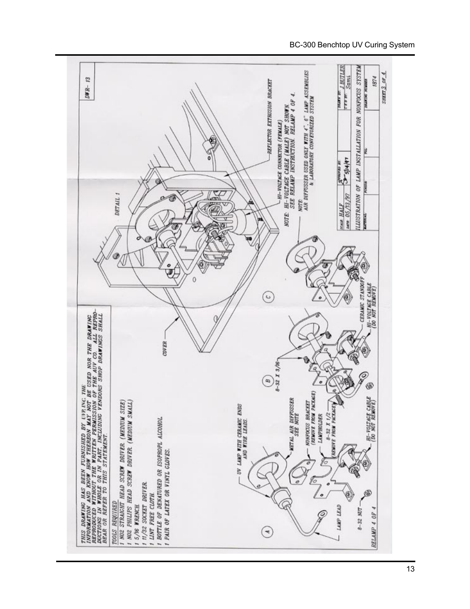 UVP Benchtop Curing System User Manual | Page 14 / 21