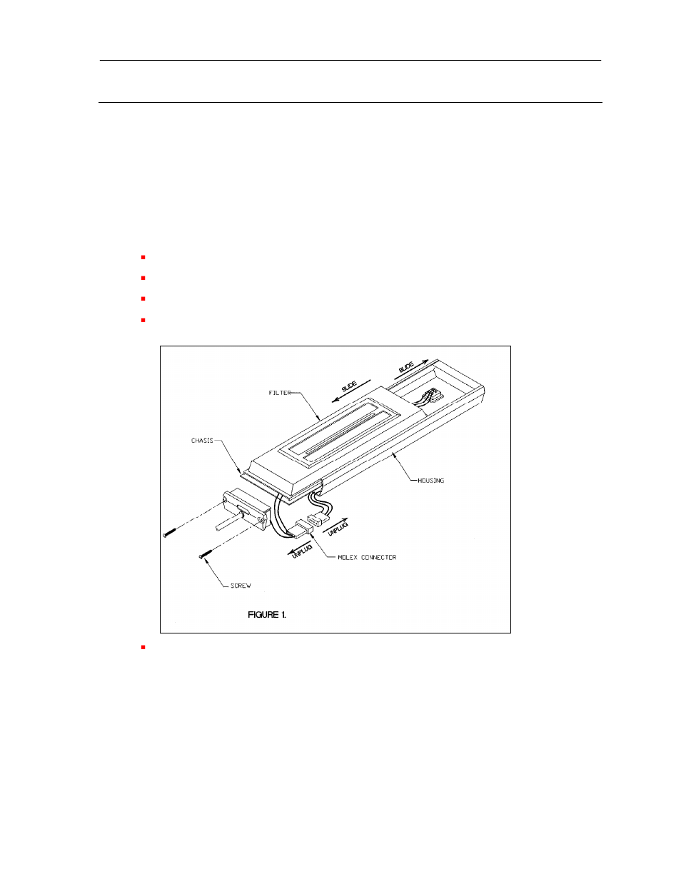 Service procedures | UVP EL Series User Manual | Page 5 / 8