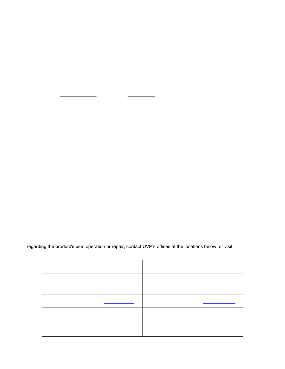 UVP 3UV Series User Manual | Page 2 / 3