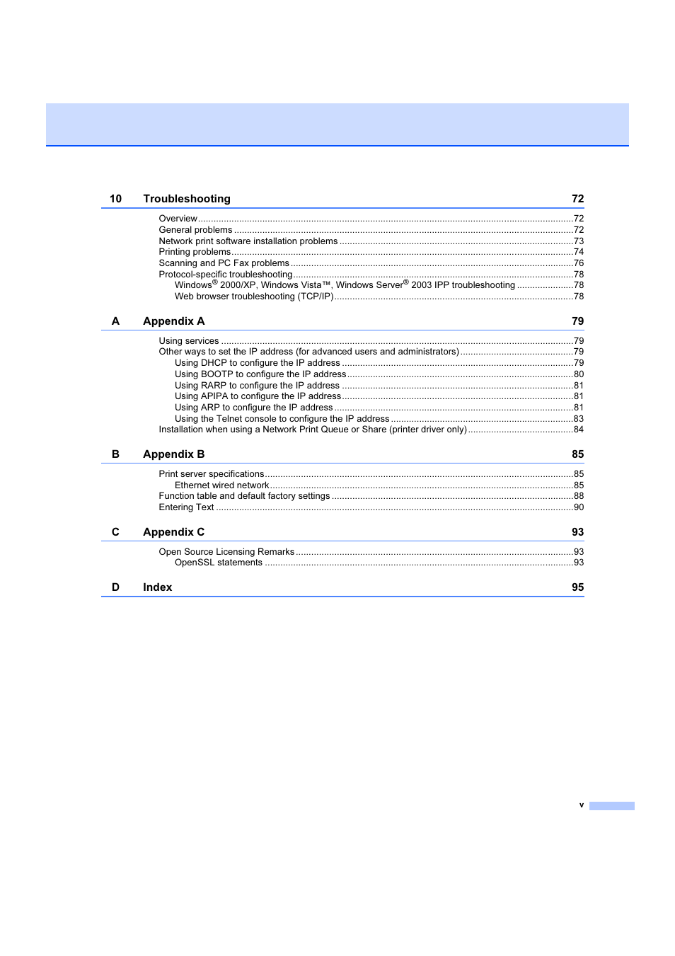 Brother DCP 9040CN User Manual | Page 6 / 102