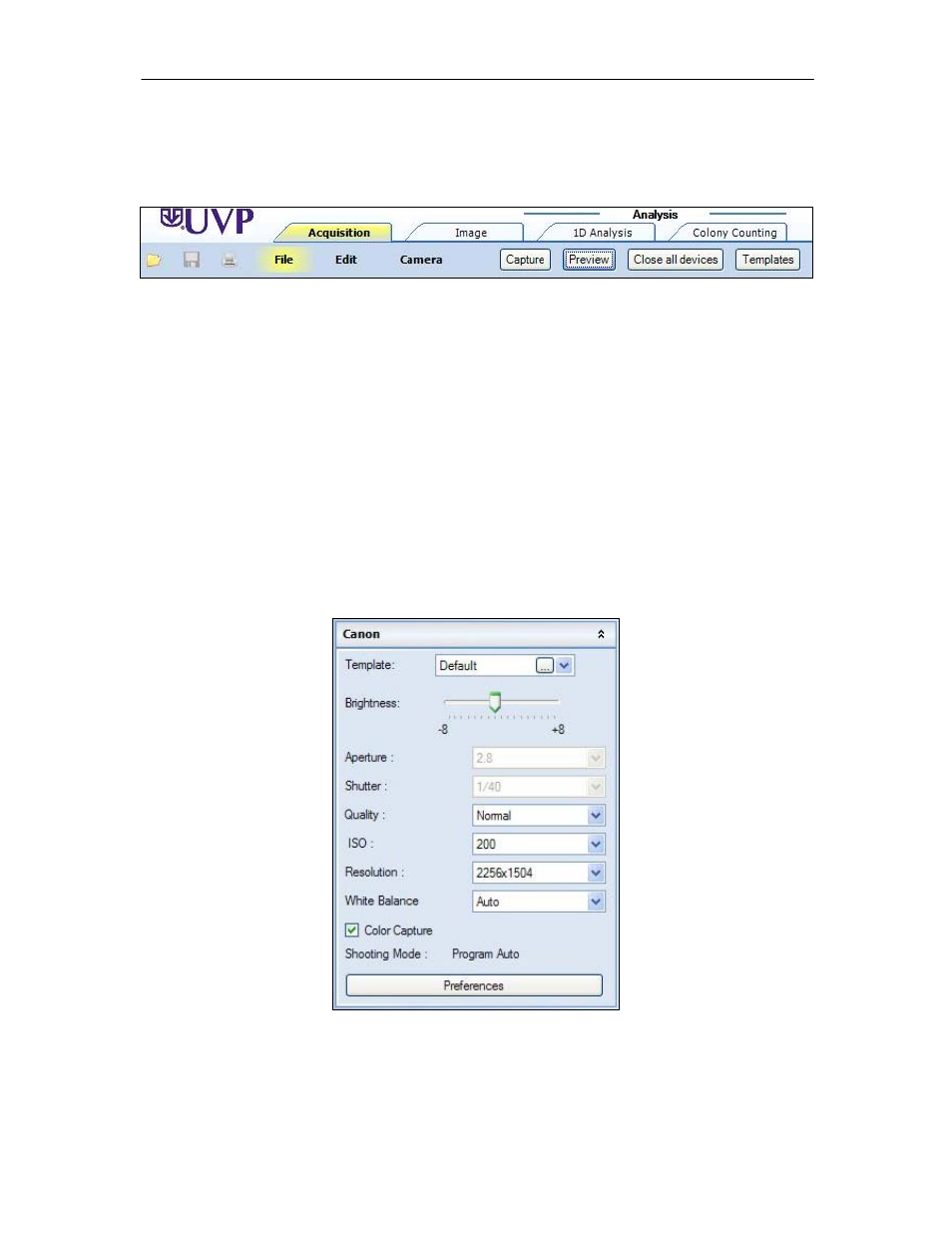 Capture an image using doc-itls | UVP Life Science User Manual | Page 6 / 9