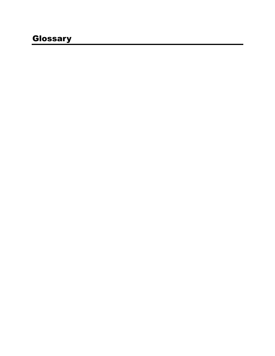 Glossary | UVP Doc-It Life Science User Manual | Page 110 / 111