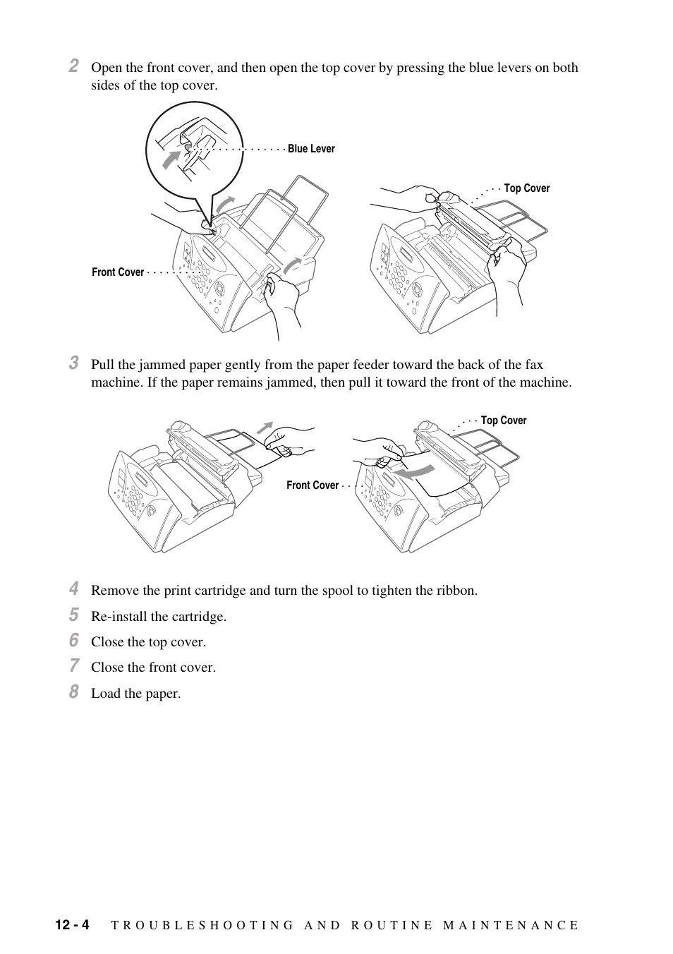 Brother FAX-775Si User Manual | Page 80 / 96