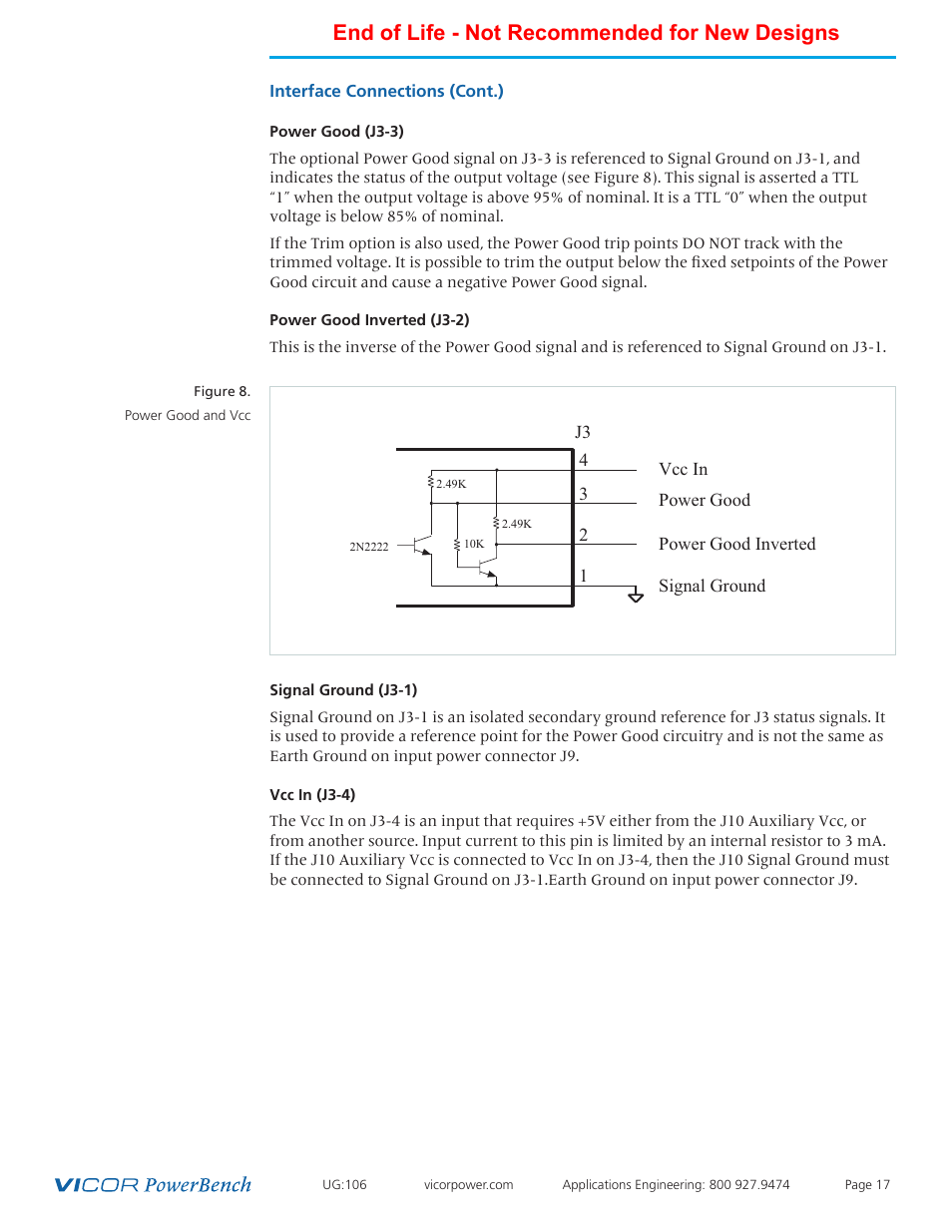 Converterpa c, End of life - not recommended for new designs | Vicor Autoranging MegaPAC AC-DC Switcher User Manual | Page 17 / 25