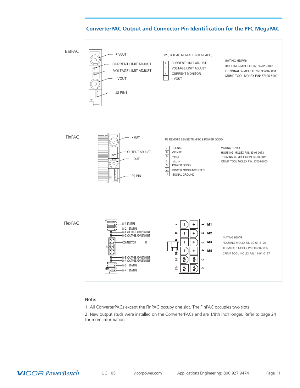 Vicor Westcor PFC MegaPAC Power Factor Corrected AC-DC Switchers User Manual | Page 11 / 34