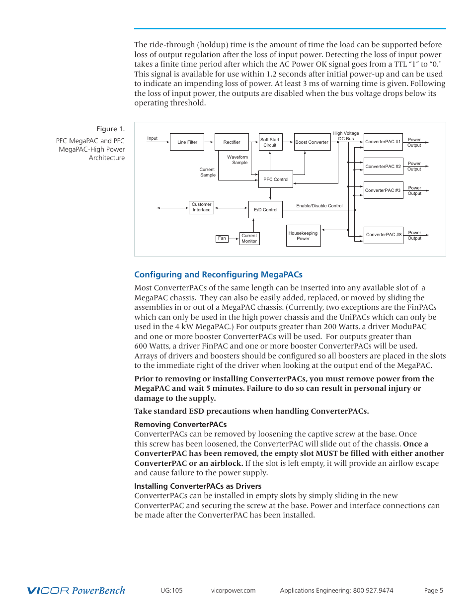Configuring and reconfiguring megapacs | Vicor Westcor PFC MegaPAC Power Factor Corrected AC-DC Switchers User Manual | Page 5 / 34