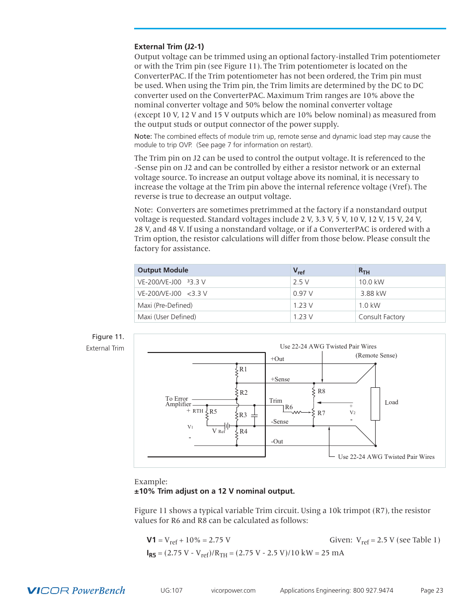 Vicor 4kW MegaPAC AC-DC Switchers User Manual | Page 23 / 31