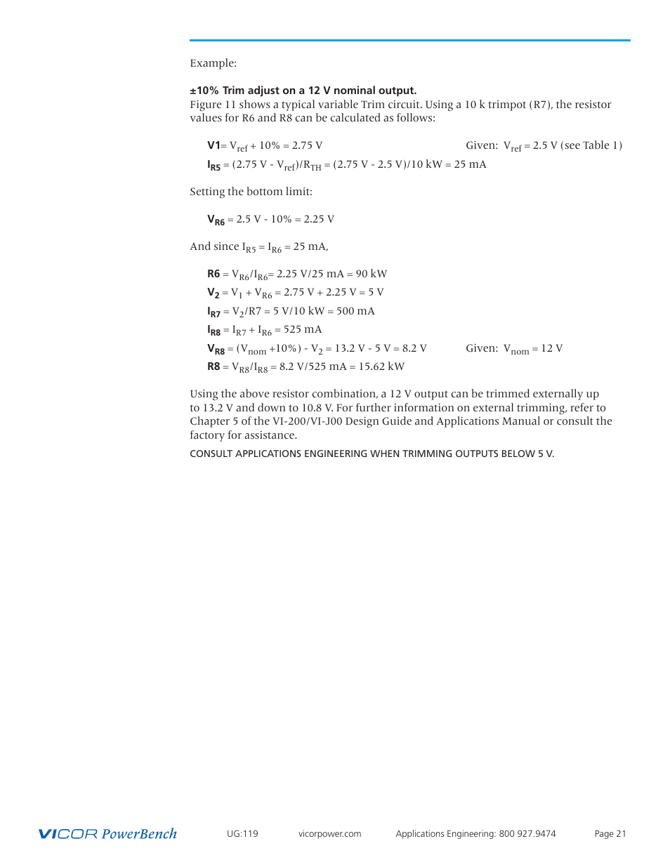 Vicor PFC MegaPAC-HPEL Power Factor Corrected AC-DC Switchers User Manual | Page 21 / 32