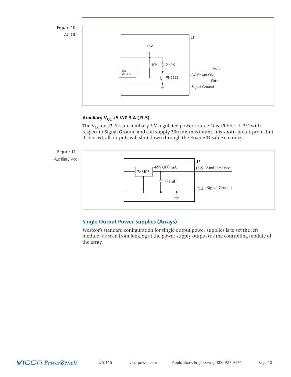 Single output power supplies (arrays) | Vicor Westcor PFC Mini Power Factor Corrected AC-DC Switcher User Manual | Page 18 / 29