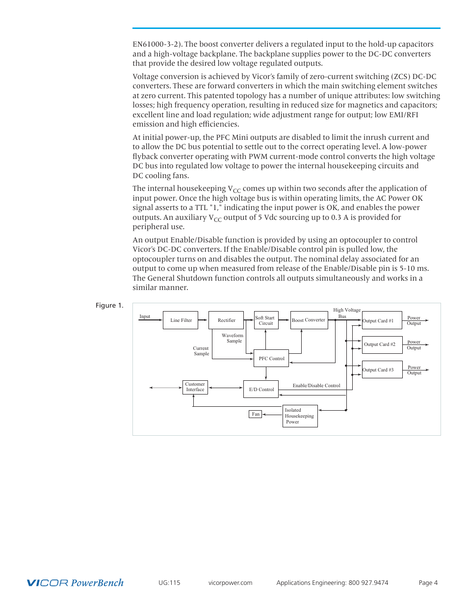 Vicor Westcor PFC Mini Power Factor Corrected AC-DC Switcher User Manual | Page 4 / 29