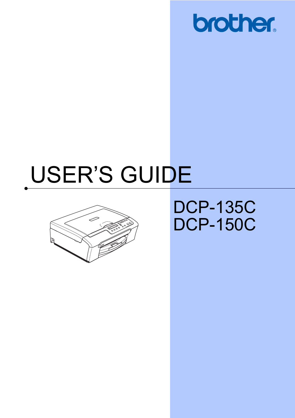 Brother DCP-135C User Manual | 98 pages