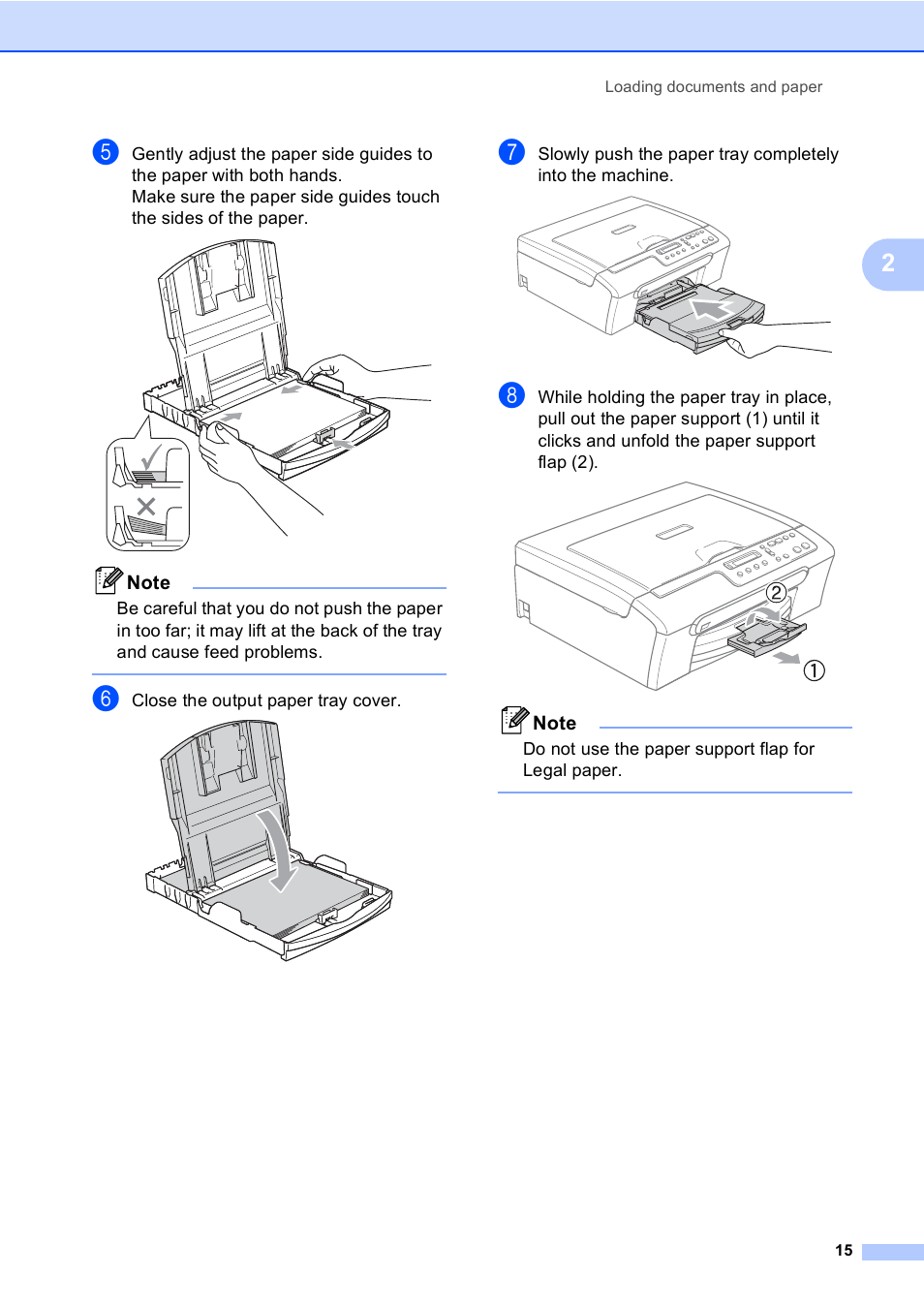 Brother DCP-135C User Manual | Page 23 / 98