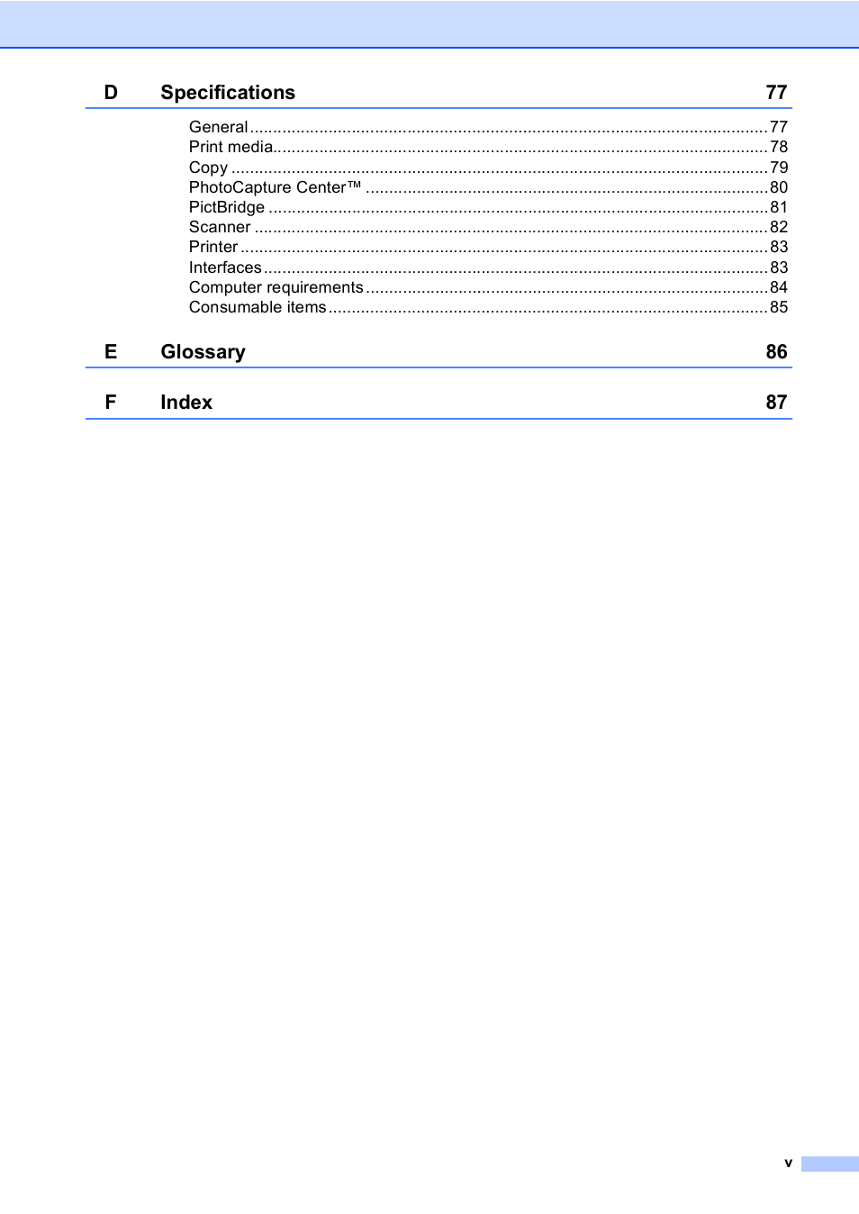 Brother DCP-135C User Manual | Page 7 / 98